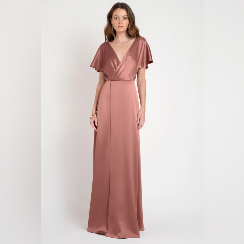 Jenny Yoo Raya Dress in Wild Rose
